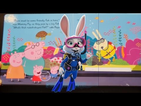 Peppa at The Aquarium Read Aloud Book For Kids