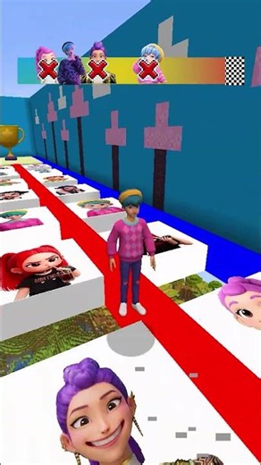 Guess The Correct Logo 🧐✅ | KPop Demon Hunters| #minecraft