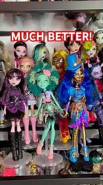 I fixed my monster high doll display :D
