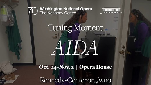 🎼 Sneak Peek🎼 Take a look behind the scenes as Soprano Jennifer Rowley gets in tune before her performance as Aida. You have until November 2 to witness Jennifer's spectacular voice and the rest of our incredible cast in person at the Kennedy Center Opera House. Tickets⤵️ https://www.kennedy-center.org/wno/home/2025-2026/aida/ | The Trump Kennedy Center