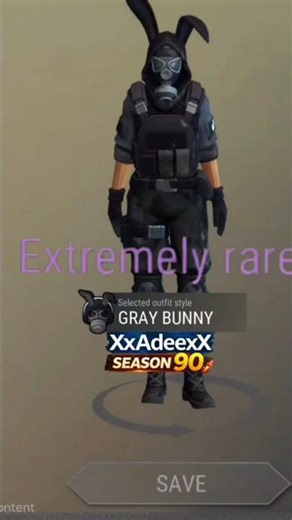 1.Extremely Rare Outfit 😱 Gray Bunny | XxAdeexX Collection | LDoE