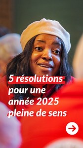 🚨On vous donne 5 idées de résolutions pour #2025 ! 😉 Pour les mettre en application, c'est par ici ➡️ https://resolutions.croix-rouge.be/ | Croix-Rouge de Belgique