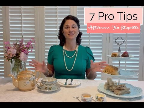 7 Pro Tips: Afternoon Tea Etiquette #afternoontea #teaetiquette