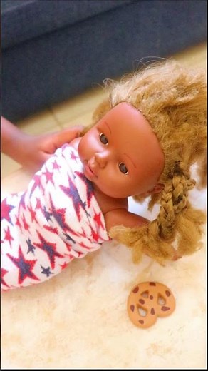 Kids Pretend Play Babysitting Cry Baby Dolls w/ Nursery Playset Girl Toys