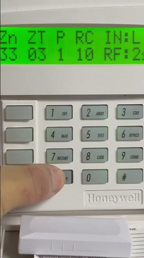 Honeywell vista 20p zone 33 wireless contact programming