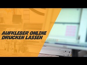 Aufkleber online drucken lassen - aufkleberdrucker24.de