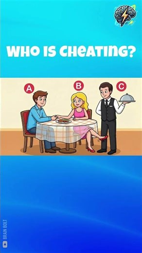 Who is CHEATING? Detective Riddle