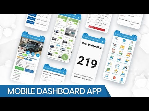 Auction Streaming Simcasts™ Mobile Dasboard App