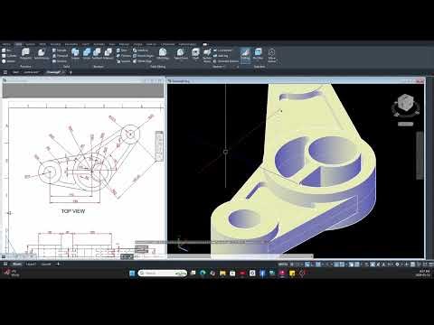 AutoCAD Tutorial: How to Draw a Control Arm | Beginner-Friendly Guide