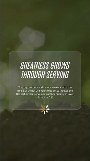 GENEROSITY THROUGH SERVICE I The Giver Army