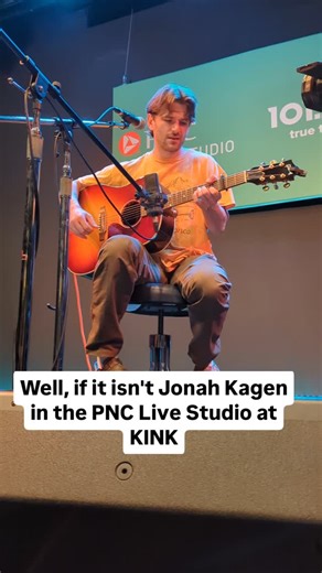 @jonahkagen popped into the @pnclivestudio at KINK for a quick show while he was in town. #GodNeedsTheDevil #JonahKagen #PNCLiveStudioAtKINK | Kink.fm