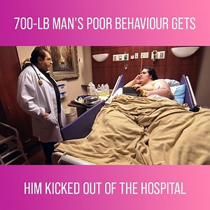 77K views · 937 reactions | After complaints from hospital staff regarding Steven’s behaviour and verbal abuse, Dr. Now has no choice but to kick him out of the hospital. #My600lbLife Watch full episodes on discovery+: https://bit.ly/3HfHr6e | Love Reality | Facebook