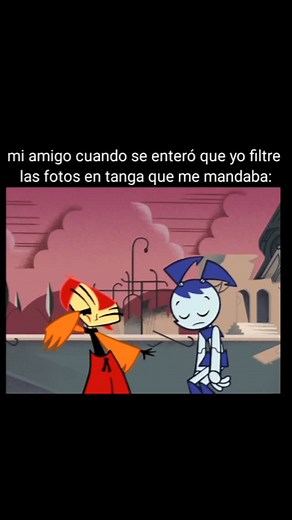 Un fan más de jenny 🛐 | Hasta aqui llegaste chica robot 🗣‼️ #nickelodeon #cartoon #daily #mylifeasateenagerobot #larobotadolecente #meme | Instagram