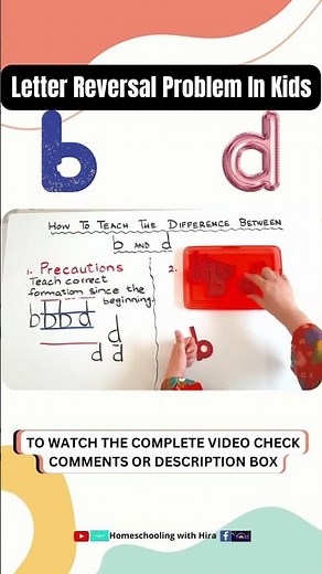 letter b and d difference.