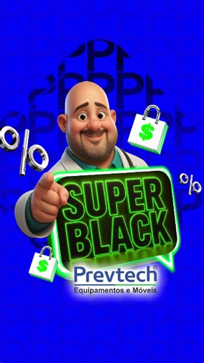 🔥A Super Black Prevtech chegou para mudar o jogo no mercado veterinário. Não é promoção comum. Não é desconto simbólico. É a Black das Blacks, criada para zerar o estoque e colocar tecnologia de ponta dentro da sua clínica. De 10 a 90% OFF em equipamentos e móveis veterinários selecionados. É sua chance de modernizar cada setor, elevar o padrão de atendimento e investir em qualidade pagando muito menos. A Super Black Prevtech é a maior ação de vendas da nossa história e a sua melhor chance de e