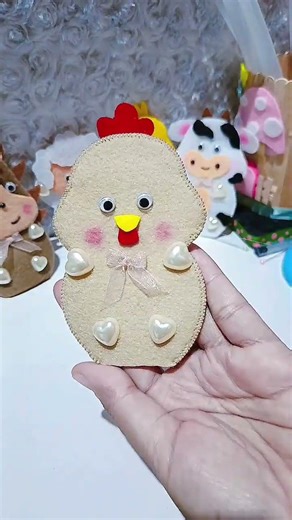 finger puppets #felt #diy #feltro #handmade #feltromania #craft #diycrafts #tutorial #cow #kawaii