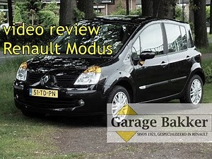 Video review Renault Modus 1.6 16v Automaat Initiale, 2006, 51-TD-PN
