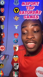 SATURDAY TOP GAMES (msport) | Real sportsmanship