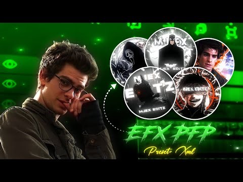 Top 5✨ EFX PFP Presets for Alight Motion 🎭 | Aesthetic Logo/DP Effects 2025