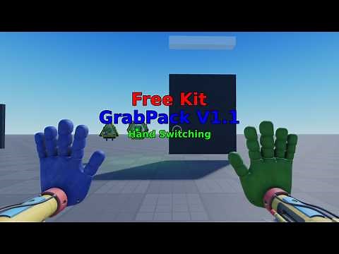 GRABPACK V1.1 // HAND SWITCHING // ROBLOX STUDIO (FREE KIT)
