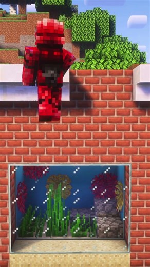 How to Build an Axolotl Tank | Minecraft 1.21 #shorts