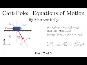 Cart-Pole Dynamics -- Part 2 of 2