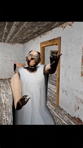 Granny Home Attack Byy Enemy's 😱 Granny Horror Funny Animation 😱 #shorts #granny #lyricsvideo