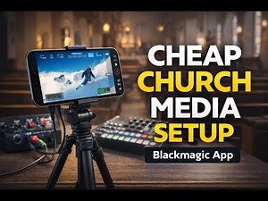 Blackmagic App Tutorial: Cheap Media Setup for Churches on a Budget