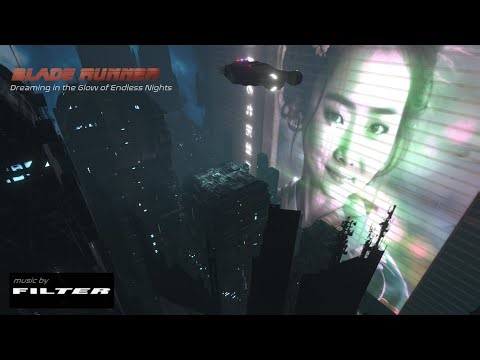 Blade Runner | DREAMING IN THE GLOW OF ENDLESS NIGHTS | Audio & Visual AMBIENCE - 8 Hours