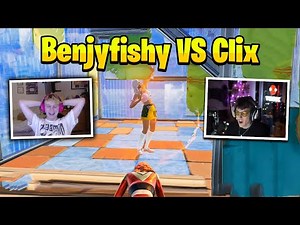 Benjyfishy VS Clix in 1v2 Clutch Realistics