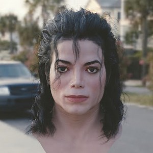 3d model Michael Jackson head