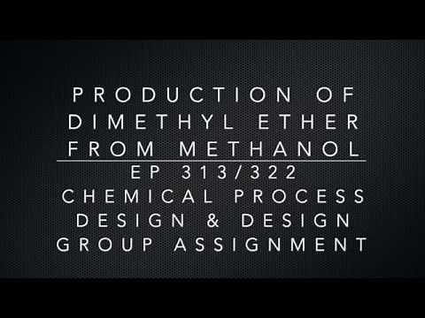 Production of Dimethyl Ether from Methanol