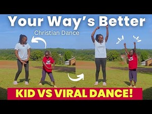 Teaching a 5-Year-Old Forrest Frank’s “YOUR WAY’S BETTER” Dance! | Christian Dance Tutorial