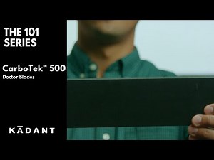 CarboTek™ 500 Doctor Blade - The 101 Series