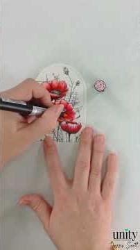 Stamp & Just add Color! 🌹