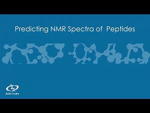 Peptide NMR Predictor: Calculating 1D NMR Spectra of biomolecules