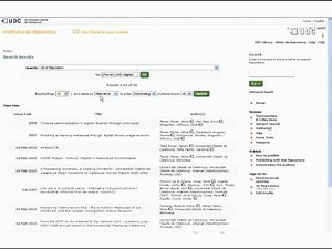 Search the O2 institutional repository