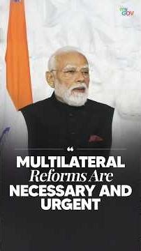 PM Modi Calls for Urgent Multilateral Reforms at India-Nordic Summit in Norway