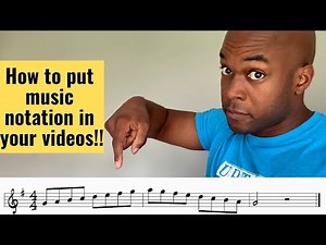 Start putting notation in your videos!
