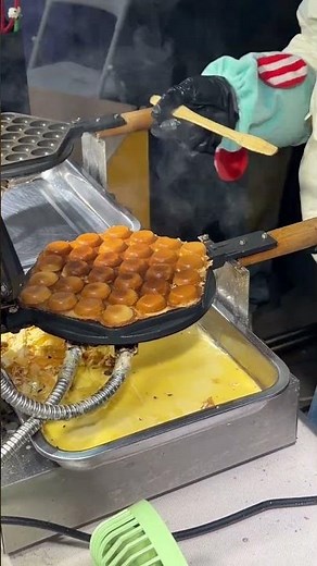 Golden Crispy Egg Waffles: 鸡蛋仔