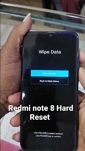 Redmi Note 8 Hard Reset