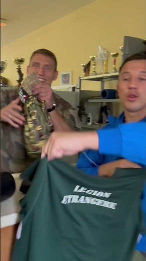 A great encounter between MMA and the French Foreign Legion!