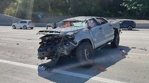 Suspected racing driver hits family of 4 on I-5 northbound in Tacoma