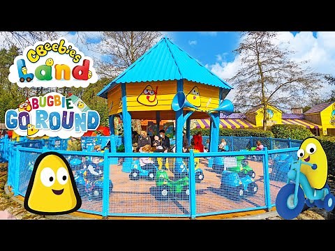 Bugbie Go Round in CBeebies Land Alton Towers (May 2022) [4K]