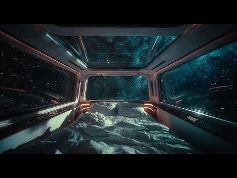 🛰️ 10H Starship Roomtone Ambience | Nostromo Suite Cosmic Hum + Ambient Drone for ASMR Focus (4K)