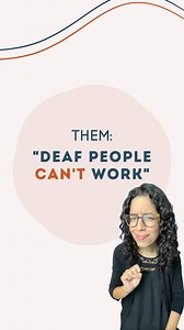 11K views · 273 reactions | Deaf people can’t work? Are you sure...