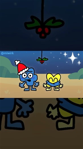 ALL I WANT FOR XMAS ⭐️ #bfdi #fourx #bfb #tpot #animation #bfbfour #bfbx #bfdianimation #xmas