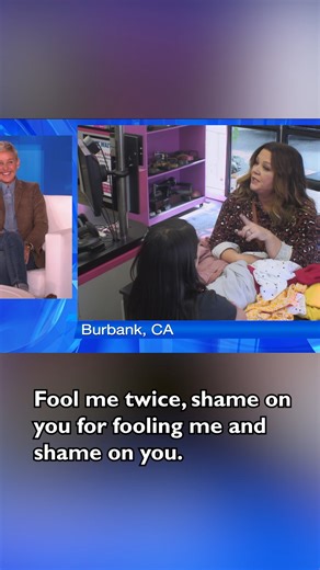 I sent Melissa McCarthy to a dry cleaner with a bunch of hidden cameras and an earpiece. An instant classic. | Ellen DeGeneres