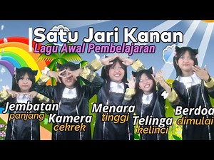 Lagu Satu Jari Kanan Satu Jari Kiri - Nasya || Ayo Ke Sekolah