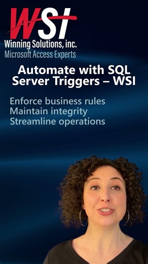 Automate with SQL Server Triggers – WSI